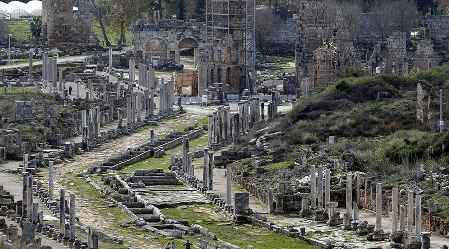 Perge Aspendos Side Manavgat Waterfall Tour (Ticket include)